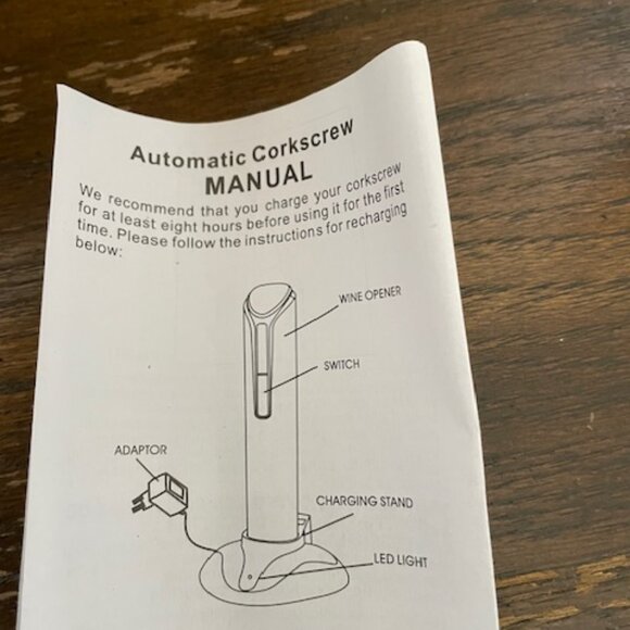 Leed’s 1025-37 BRAND NEW Veneto Automatic Wine Opener - Picture 2 of 4